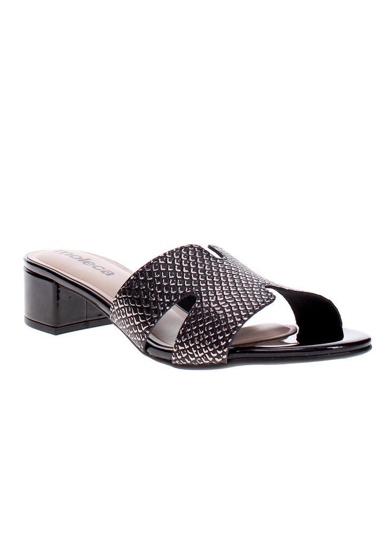 موليكا صنادل بكعب منخفض للنساء - أحذية يومية أنيقة ومريحة - Image 1