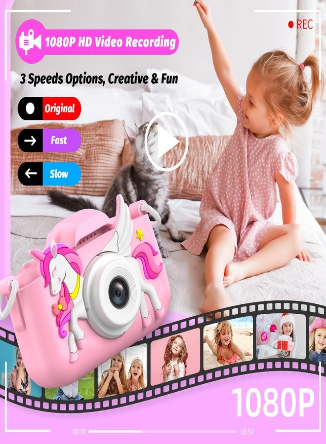 masterbee Camera Children, Camera Children, Girl Games, Christmas/Birthday Gifts for Children, 1080P HD, Toys/Kids Gift 3 4 5 6 7 8 9 10 11 12 Years Old - Image 4