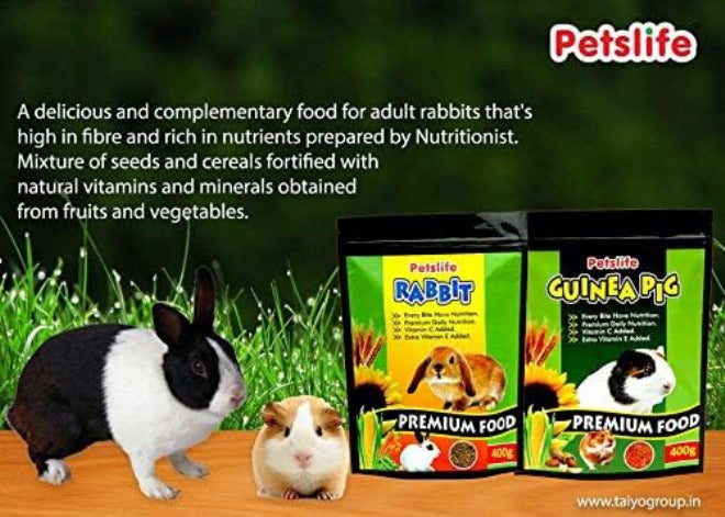بيت لايف حبيبات طعام عالية الجودة للأرانب من PETSLIFE، تحتوي على عناصر غذائية أساسية ونسبة عالية من الألياف، مناسبة للأرانب الصغيرة والبالغة، 400 جرام - Image 5