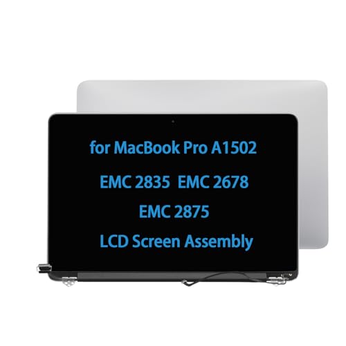 daplinno 13" Screen Replacement for MacBook Pro A1502 EMC 2835 EMC 2678 EMC 2875 Late 2013 Mid 2014 Early 2015 Retina Display LCD Screen Complete Full Top Assembly Kit - Image 5