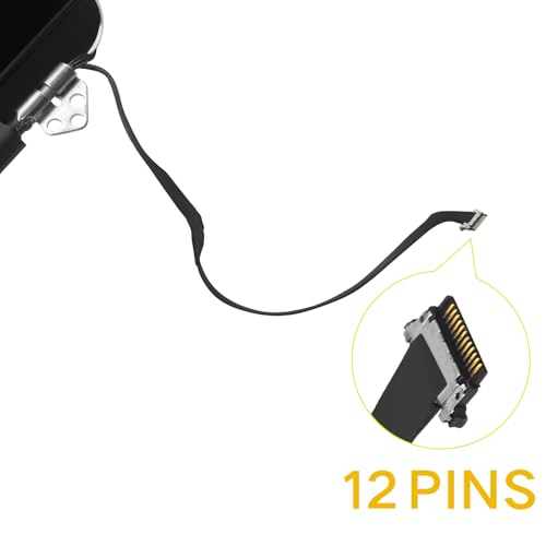 daplinno 13" Screen Replacement for MacBook Pro A1502 EMC 2835 EMC 2678 EMC 2875 Late 2013 Mid 2014 Early 2015 Retina Display LCD Screen Complete Full Top Assembly Kit - Image 4