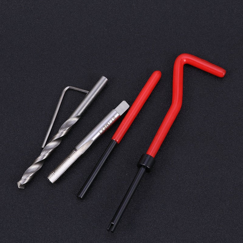 30 Pcs Thread Rethread Helicoil Repair Kit Metric Insert Installation Kit Tool for Automotive Repairs - Image 1