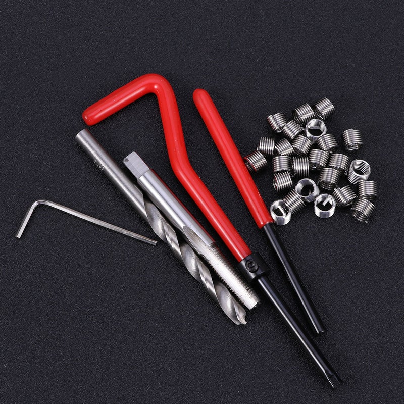 30 Pcs Thread Rethread Helicoil Repair Kit Metric Insert Installation Kit Tool for Automotive Repairs - Image 4