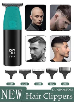 DUNISO Smart Hair Clippers Electric with 5 Kinds of Positioning Combs Turbo Motor Hair Cutting Kit Pro Mens Clippers for LED Display Cordless Rechargeable Hair Trimmer Set Professional Barbers Grooming Kit  - Image 1
