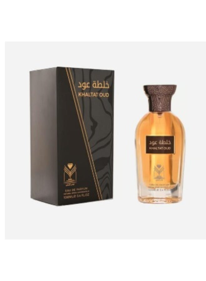 AL MAS Khaltat Oud Eau De Parfum (EDP) 100ml — the unisex perfume, woody-aromatic, Quality perfume, Long lasting - Image 2