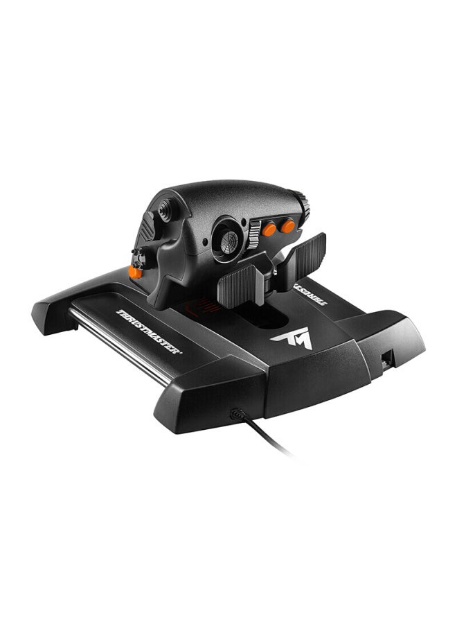 ثروستماستر Thruster عصا تحكم الطيران مع محاكي دواسة الوقود TWCS يدعم أجهزة الكمبيوتر - Image 2