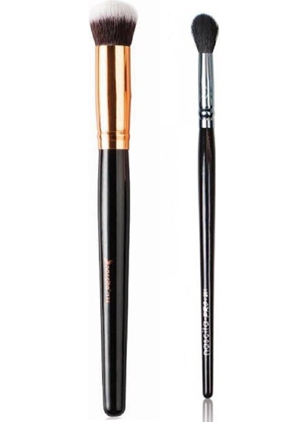 Nascita Oval Concealer Brush + Eyeshadow Blending Makeup Brush 261 