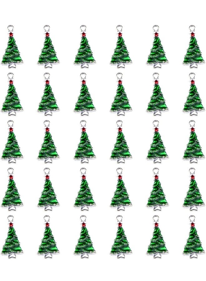 BdelrinQue 30PCS Christmas Decorations, Christmas Pendants, Christma Miniature Decorations, Delicate Christma Tree Ornaments Suitable for DIY Crafts, Jewelry Making, Xmas Decorations - Image 1