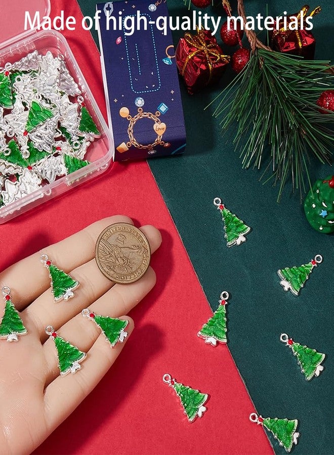 BdelrinQue 30PCS Christmas Decorations, Christmas Pendants, Christma Miniature Decorations, Delicate Christma Tree Ornaments Suitable for DIY Crafts, Jewelry Making, Xmas Decorations - Image 3