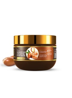 Khadi Natural Khadi Natural Moroccan Argan Hair Mask 200gm-Powered Botanics  - Image 1