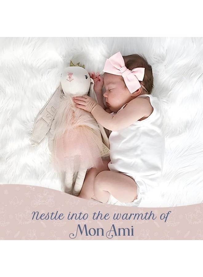 Mon Ami Princess Bunny Stuffed Animal, Soft & Cuddly Plush Animal Doll, Well Built Stuffed Doll for Child or Toddler | Use as Toy or Room Decor, Great Gift for Kids or Collectors, 18 inches - Image 4