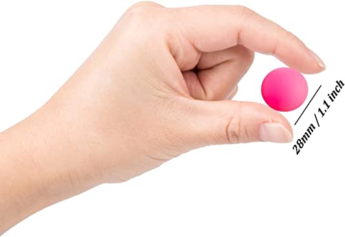 KISEER 50 Pieces Assorted Colorful Bouncy Balls Bulk Mixed Pattern High Bouncing Balls for Kids Party Favors, Prizes, Birthdays Gift (28 mm) - Image 2