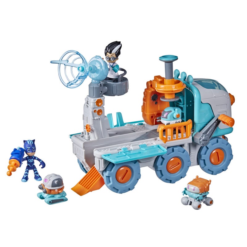 PJMASKS PJ Masks Romeo Bot Builder Vehicle Playset with Lights and Sounds, Preschool Toys, Superhero Toys, Toys for 3 Year Old Boys and Girls and Up - Image 4