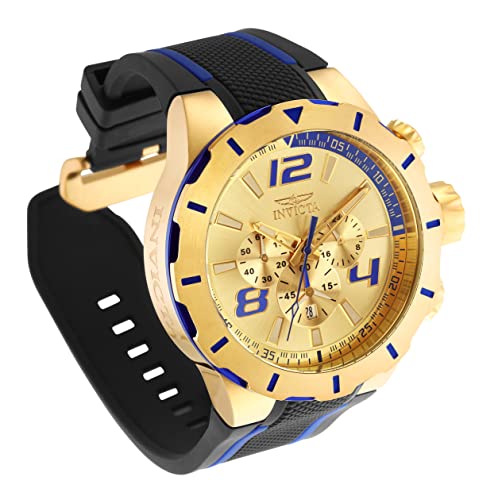 Invicta ساعة إنفيكتا للرجال 20107 S1 رالي بعرض تناظري كوارتز ياباني باللون الأسود - Image 4