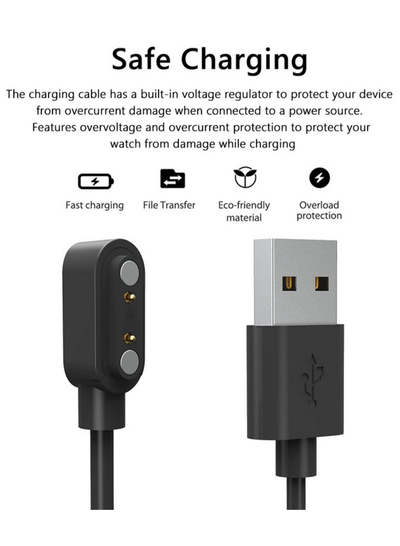 For Xplora XGO2 Smartwatch Charger Fast Charging Cable Durable ABS PVC Copper Wire Stable Current Safe Overvoltage Overcurrent Protection Replacement Accessory 60cm - Image 5