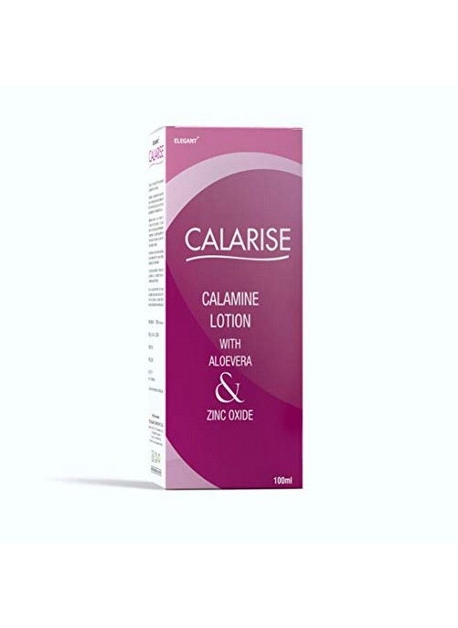 Elegant - Calarise Calamine Lotion With Aloevera & Zinc Oxide 100Ml (Pack Of 2) For Skin Soothing And Rashes (Pack Of 2) - Image 1