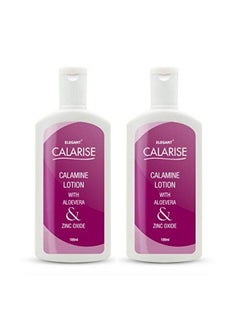 Elegant Calarise Calamine Lotion With Aloevera & Zinc Oxide 100Ml (Pack Of 2) For Skin Soothing And Rashes (Pack Of 2)  - Image 1