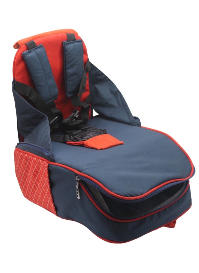 Gharibo Bags Moms bag & portable dining chair for baby ,multi-function backpack with Large capacity two in one - Motifs.  - Image 1