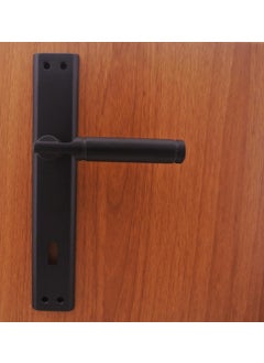 Azm Hırdavat Azm Hardware Ibiza Matte Black Mirrored Door Handle Yale  - Image 1