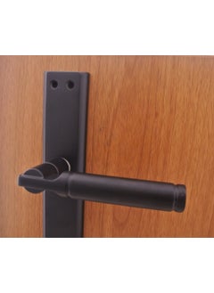Azm Hırdavat Azm Hardware Ibiza Matte Black Mirrored Door Handle Yale  - Image 3