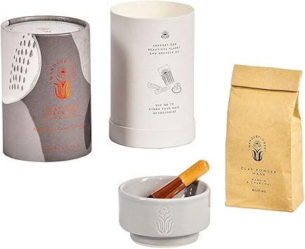 Wanderflower Clay Face Mask Kit - Image 1