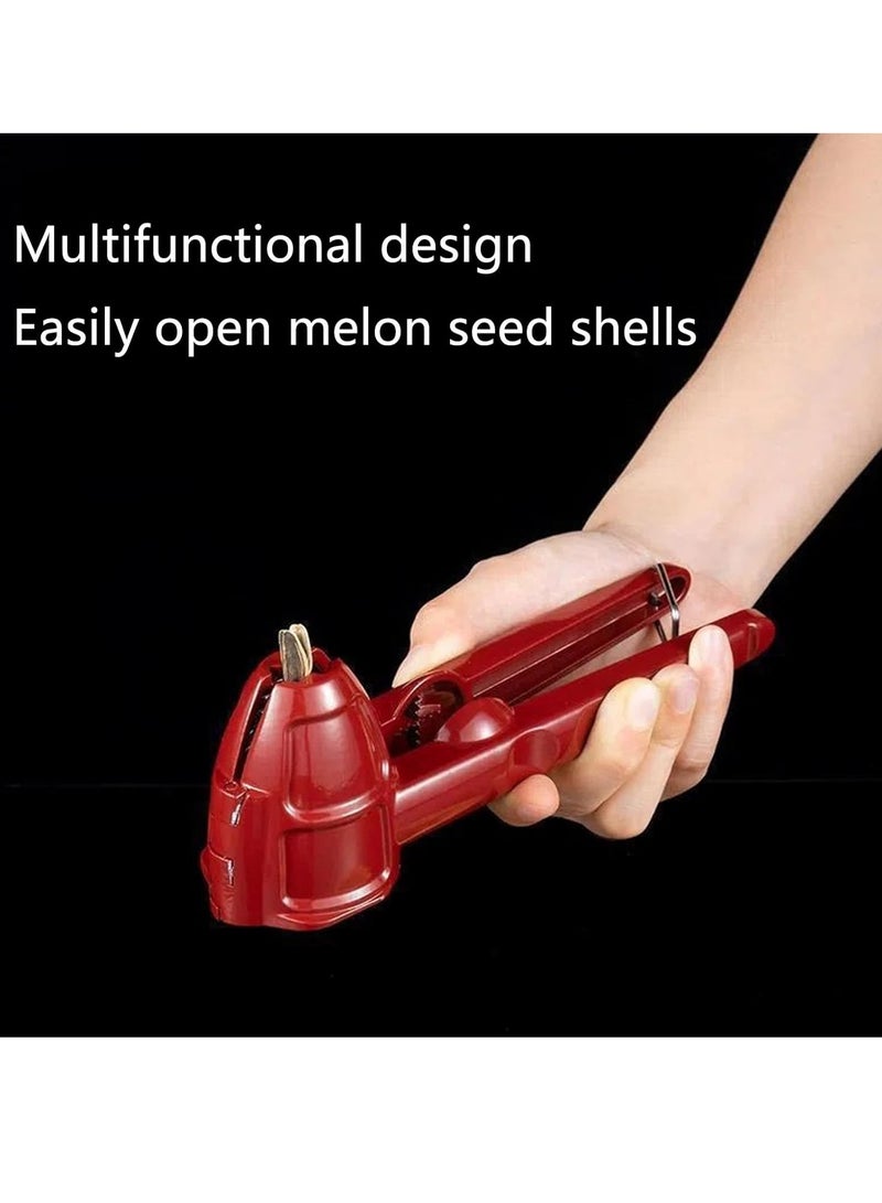 Meetion آلة تقشير بذور عباد الشمس، آلة تقسيم بذور عباد الشمس، آلة فتح قشور بذور عباد الشمس، أداة كسر المكسرات، قمع محمول لإزالة قشور الجوز لجميع أنواع المكسرات، بذور البطيخ - Image 3