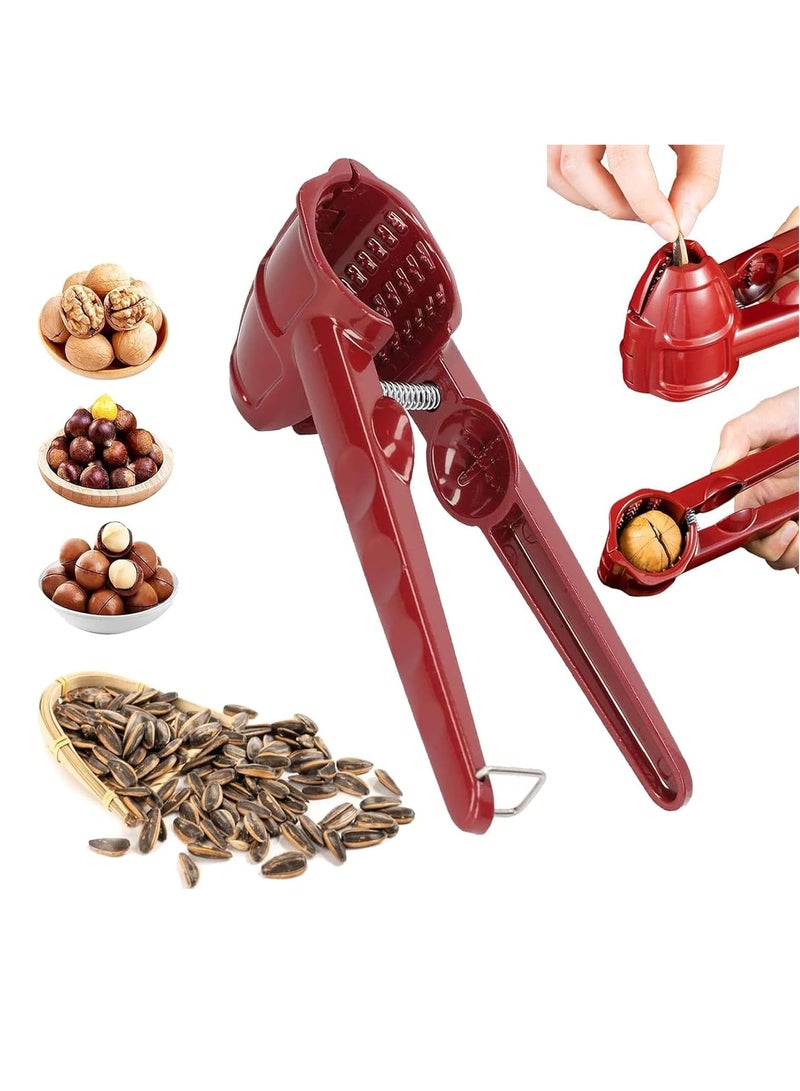 Meetion آلة تقشير بذور عباد الشمس، آلة تقسيم بذور عباد الشمس، آلة فتح قشور بذور عباد الشمس، أداة كسر المكسرات، قمع محمول لإزالة قشور الجوز لجميع أنواع المكسرات، بذور البطيخ - Image 1