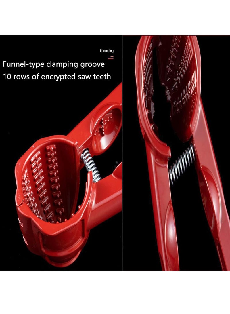 Meetion آلة تقشير بذور عباد الشمس، آلة تقسيم بذور عباد الشمس، آلة فتح قشور بذور عباد الشمس، أداة كسر المكسرات، قمع محمول لإزالة قشور الجوز لجميع أنواع المكسرات، بذور البطيخ - Image 5