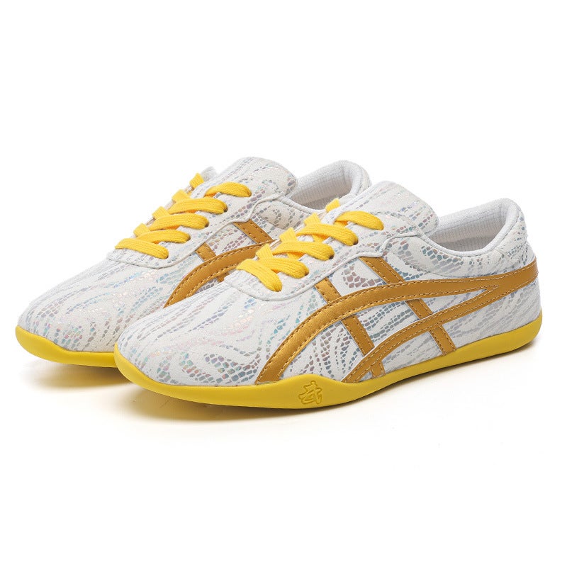 Children'S Martial Arts Competition Shoes Men'S And Women'S Exercise Performance Special Sports Tai Chi Shoes Adult Soft Sole Colorful Training Shoes - Image 4