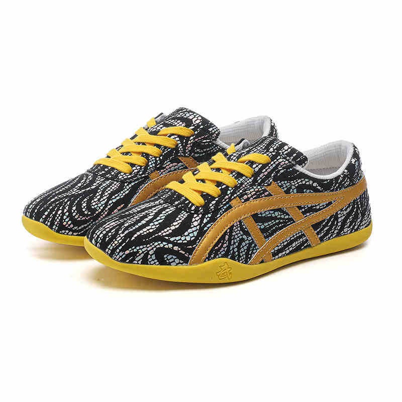 Children'S Martial Arts Competition Shoes Men'S And Women'S Exercise Performance Special Sports Tai Chi Shoes Adult Soft Sole Colorful Training Shoes - Image 1