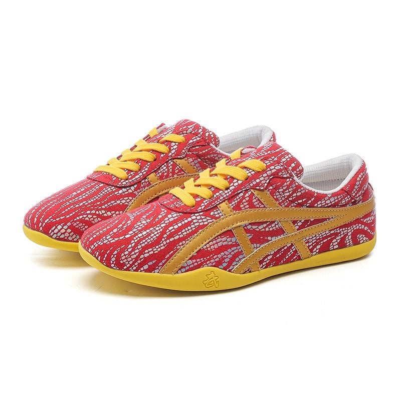 Children'S Martial Arts Competition Shoes Men'S And Women'S Exercise Performance Special Sports Tai Chi Shoes Adult Soft Sole Colorful Training Shoes - Image 2