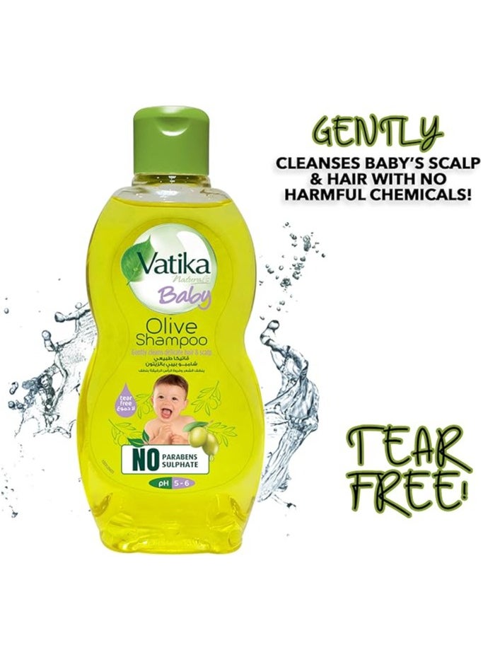 VATIKA - Vatika Naturals Baby Shampoo Olive 200ml - Image 1