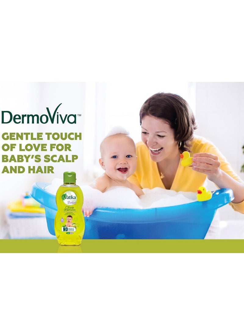 VATIKA - Vatika Naturals Baby Shampoo Olive 200ml - Image 1