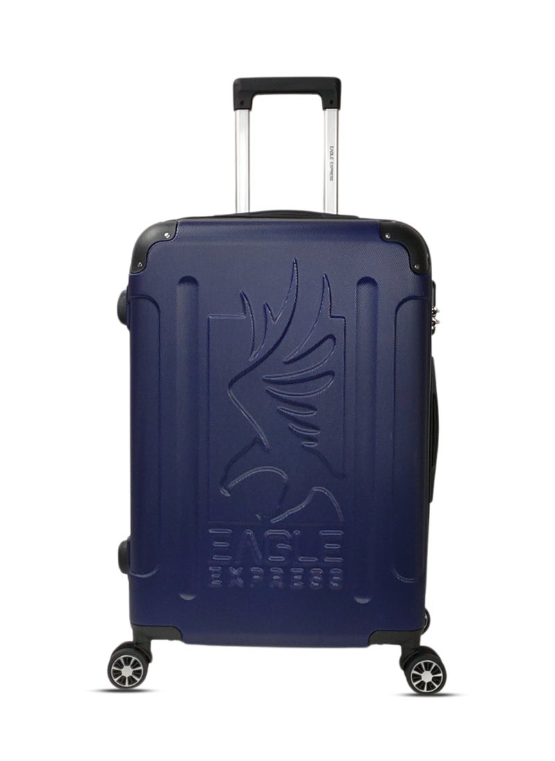 Eagle Express PROTECTOR ABS HARD TROLLEY 20,24,28 inch 3 Piece Set NAVY BLUE  - Image 2