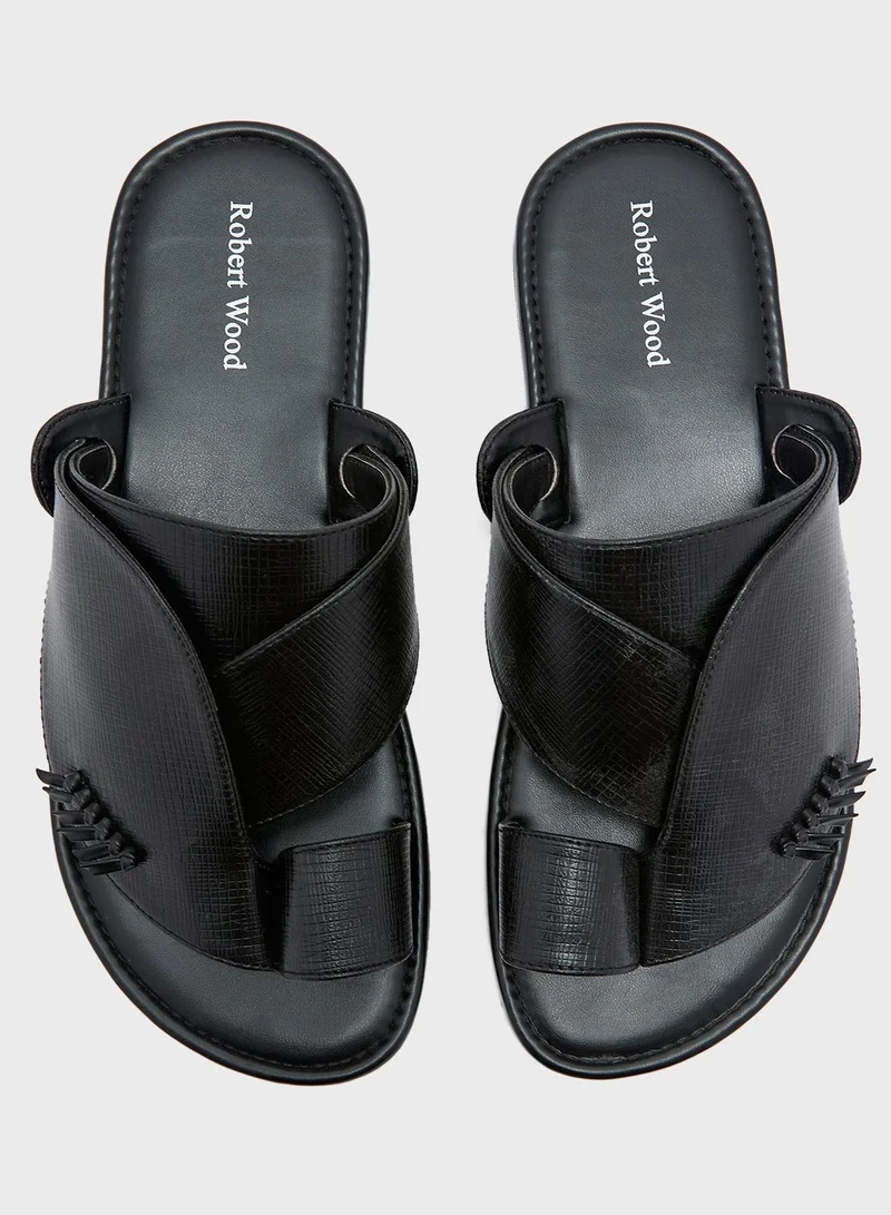 Robert Wood Traditional Textured Arabic Sandals