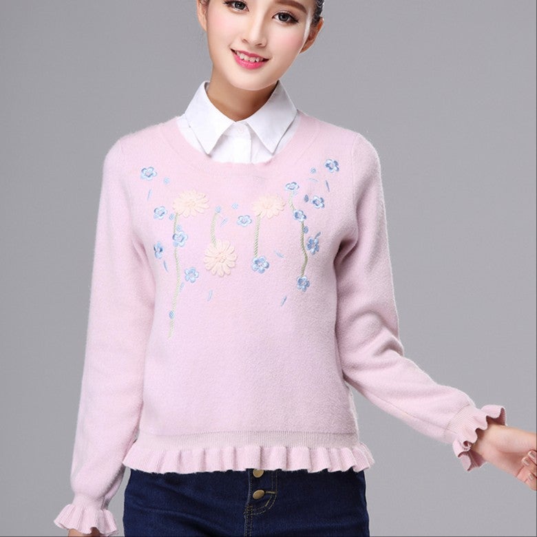 Korean Style False Collar Women'S All-Match False Collar Shirt False Collar Shirt Collar White Sweater Decorative Cotton False Collar - Image 5