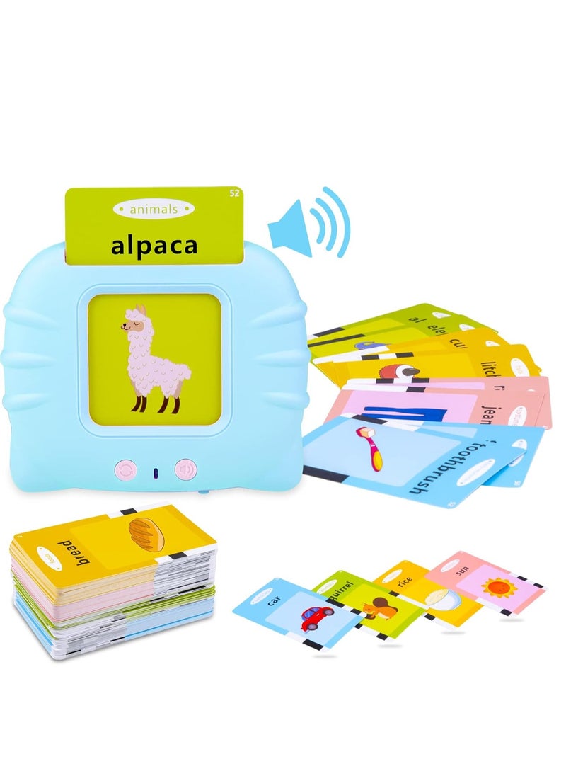 Rechargeable Early Learning Card Machine For Kids Arabic And English Alphabet Flash Cards Educational Talking Toy Best Flash Card Educational Toy For Kids Talking - 112 Cards = 224 Words  - Image 3