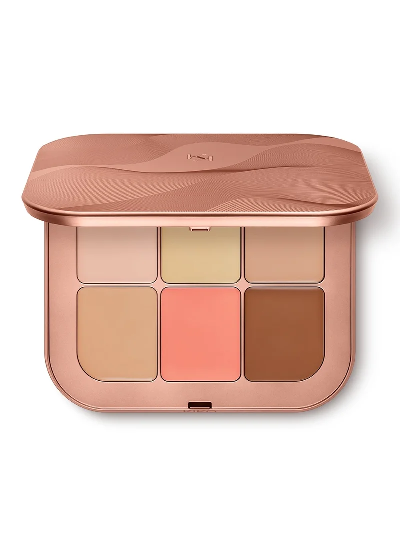كيكو ميلانو GOLDEN OASIS ALL OVER FACE PALETTE - LIGHT TO MEDIUM