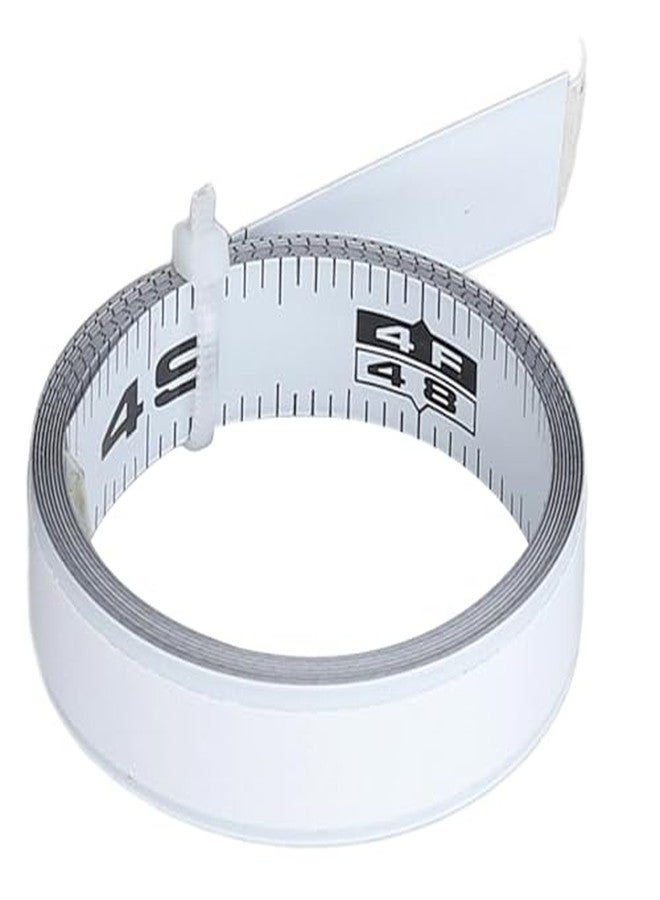 Garosa Self Adhesive Measuring Tape 48 Inch Right to Left Reading Ruler Tape Workbench Ruler Sticky Measure Tape for Woodworking Saw Drafting Table - Image 1