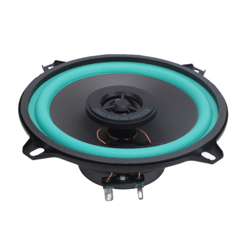 ROADSTAR Car Coaxial Speaker 5 Inch 90dB High Sensitivity Dome Tweeter - 2 Way Coaxial Car Stereo Speaker Universal Replacement for Vehicle - Image 1