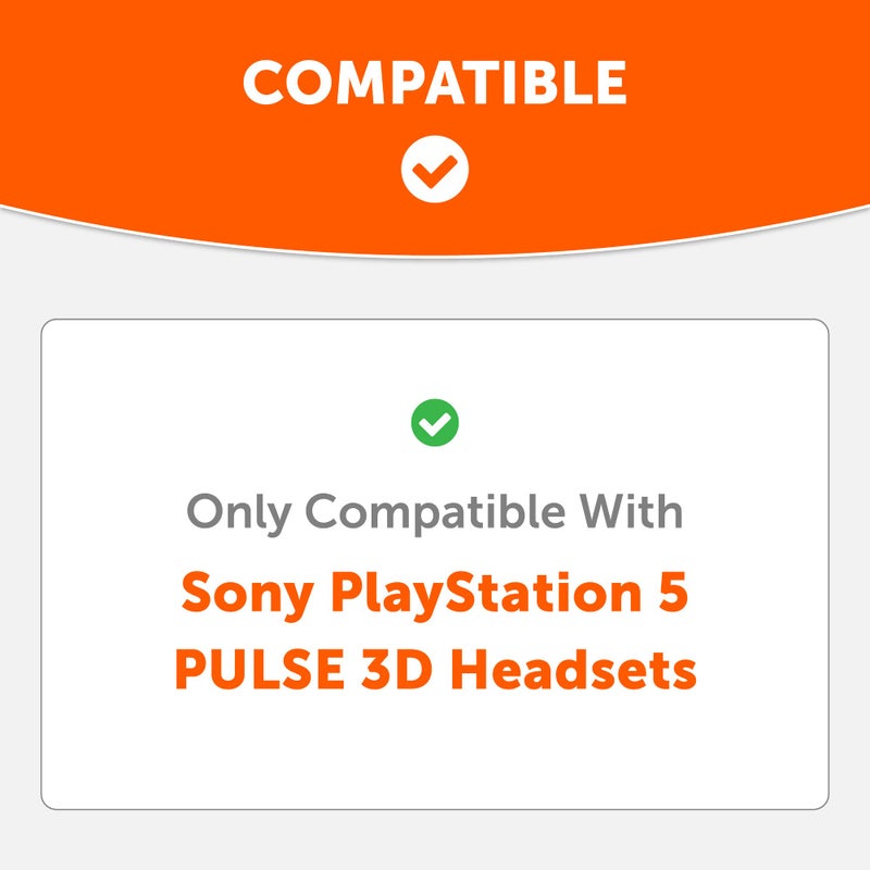 WC Freeze Pulse 3D - Cooling Gel Earpads Compatible with Sony PS5 Pulse 3D, Made by Wicked Cushions | Thicker Cushion & Wider Opening | Black - Image 2