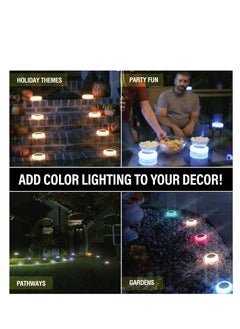 Generic Solar Color Changing LED Pathway Lights - Pack of 4  - Image 3