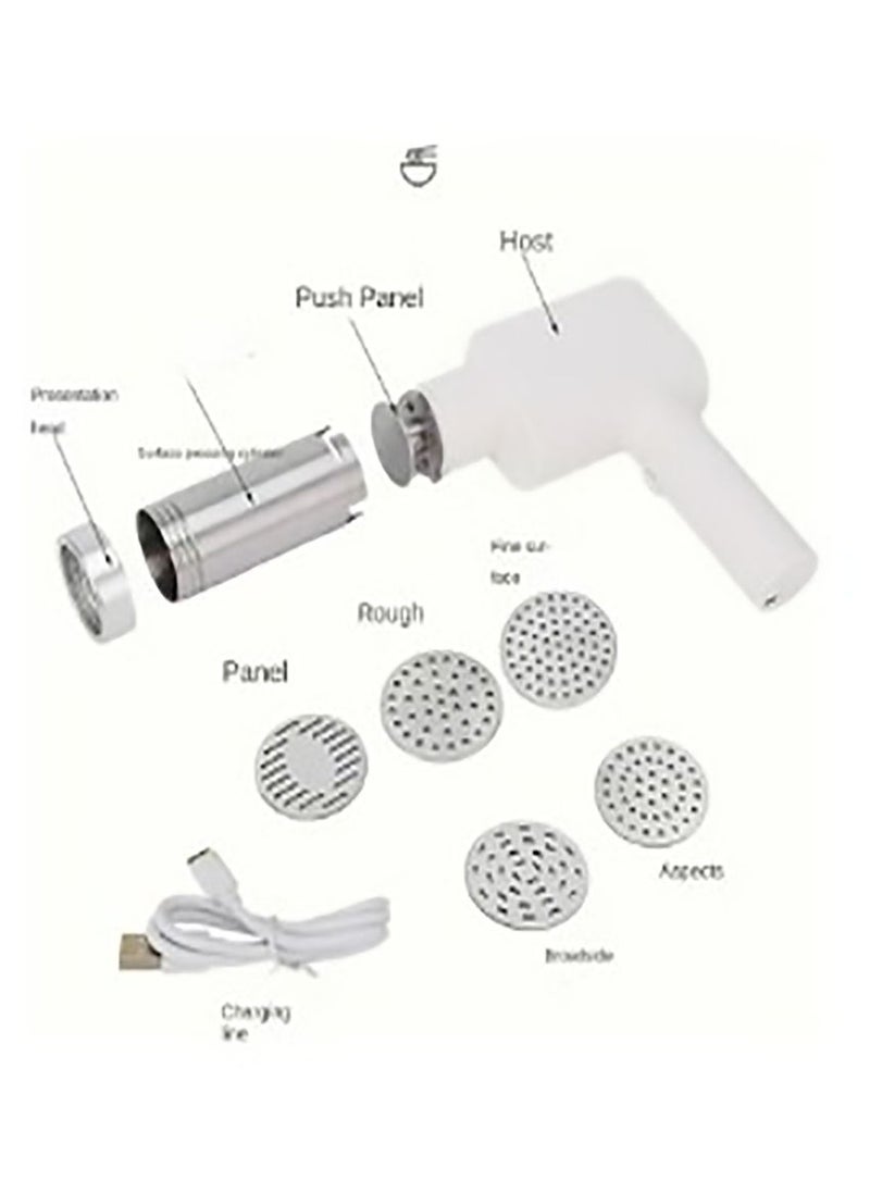 Beauenty Electric Pasta Maker, Electric Noodle Maker, High Efficiency Handheld Press Pasta Machine with 6 Moulds, Premium Materials, Portable Automatic Pasta Maker Machine for Home Use  - Image 2