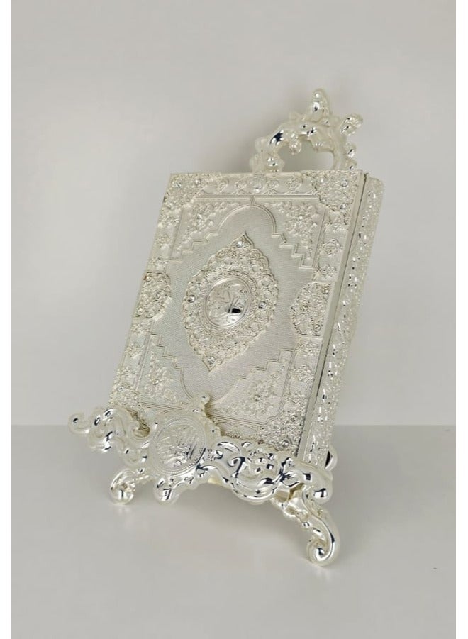 Radin Luxury Decorative Quran Box With Stand – Elegant Islamic Gift And Home Decor Display - Image 1