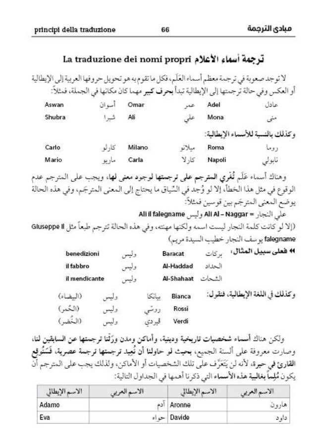 مبادئ الترجمة من الإيطالية إلى العربية والعكس - Image 2