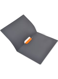 Durable Durable 230409 clip folder Duraswing Color for 30 sheets DIN A4, bag of 5 pieces, anthracite with orange clip  - Image 4