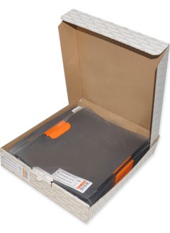 Durable Durable 230409 clip folder Duraswing Color for 30 sheets DIN A4, bag of 5 pieces, anthracite with orange clip  - Image 2