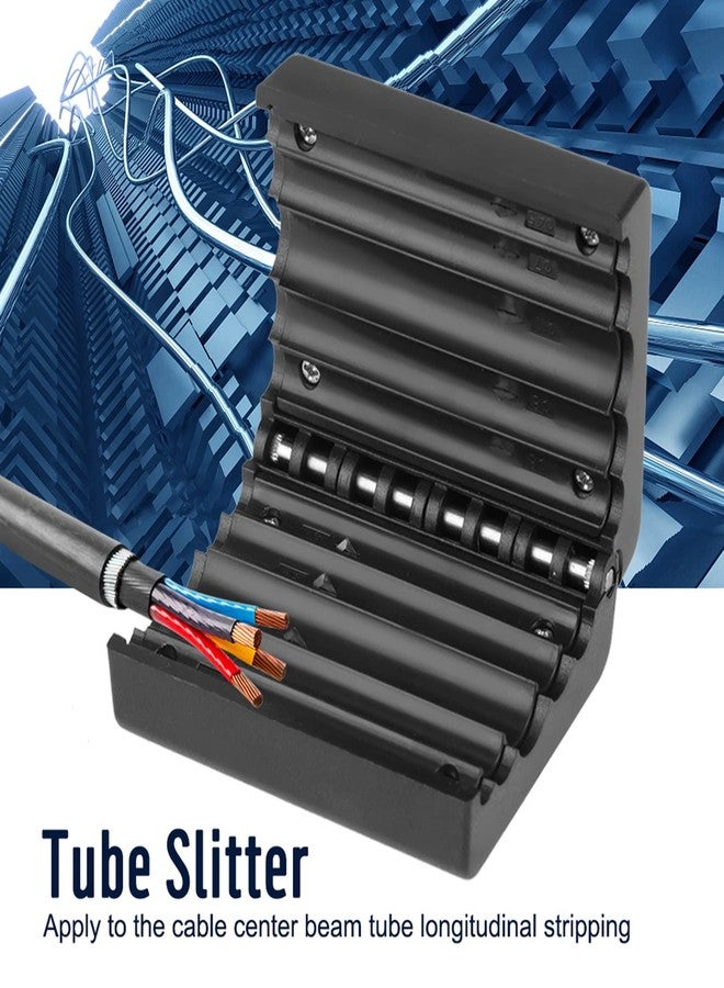 Chazcool Fiber Optic Tools, Buffer Tube Fiber Stripper 6.5 x 5.5cm / 2.5 x 2.2Inch Slitter Diameter 4.5/6 / 7/8 / 11mm for Cable Center Beam Tube Longitudinal Stripping - Image 5