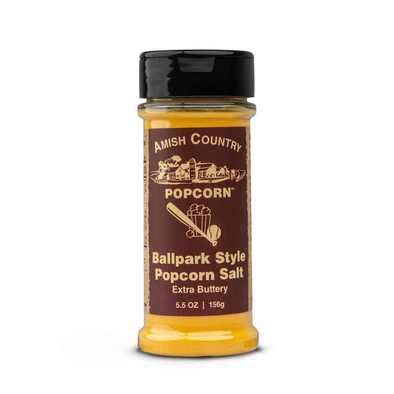 Amish Country Popcorn | Ballpark ButterSalt Popcorn Salt - 5.5 oz Bottle | Old Fashioned, Non-GMO and Gluten Free (5.5 oz Bottle) - Image 1