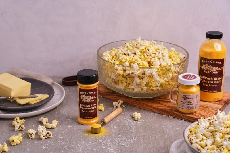 Amish Country Popcorn | Ballpark ButterSalt Popcorn Salt - 5.5 oz Bottle | Old Fashioned, Non-GMO and Gluten Free (5.5 oz Bottle) - Image 3